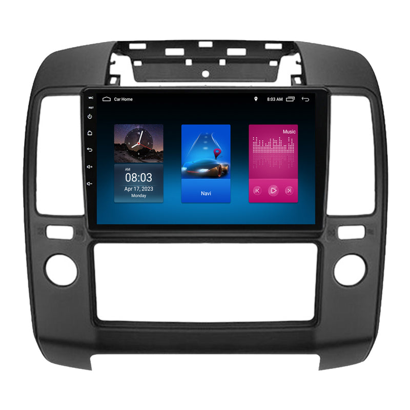 RoverOne Car Stereo Radio Bluetooth CarPlay GPS Navigation for Nissan Navara 3 D40 2004 - 2010