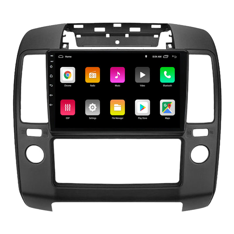 RoverOne Car Stereo Radio Bluetooth CarPlay GPS Navigation for Nissan Navara 3 D40 2004 - 2010