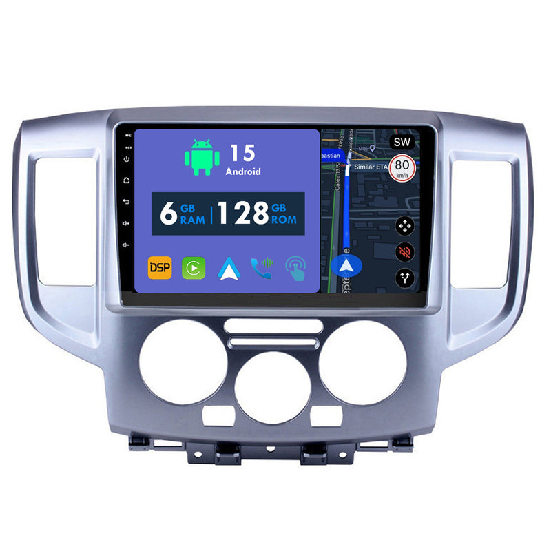 RoverOne Car Stereo Radio Bluetooth CarPlay GPS Navigation for Nissan NV200 M20 2009 - 2023