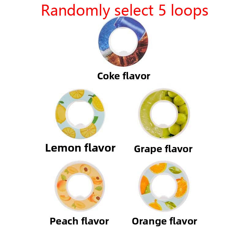 Fruit flavor, creative straw, playful water cup, heat-resistant fragrance cup 650ml