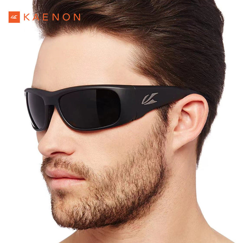 Polarized Sunglasses for Men Women, UV400 Protection Sports Sunglasses, Wrap Around Fishing Driving Cycling Sunglasses
