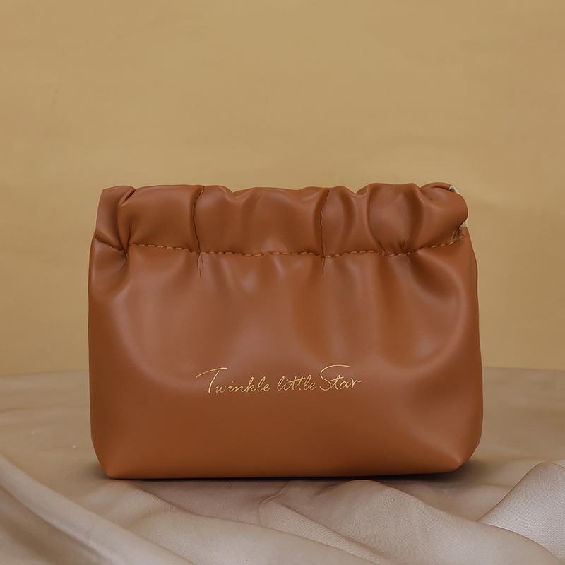 Large-capacity Makeup Box Waterproof PU Leather Toiletry Bag Girls' Handbag for Daily Travel Bag Multi-style