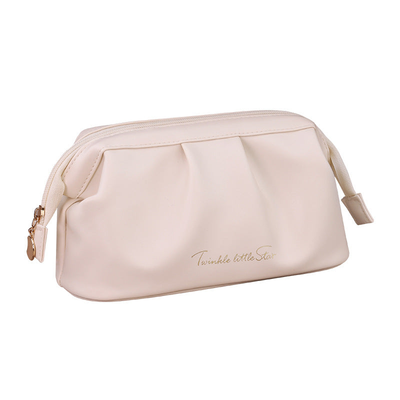 PU Womans Waterproof Multifunctional Storage Pouch Advanced Large Capacity Pouch Elegant Fashionable Hand Pouch