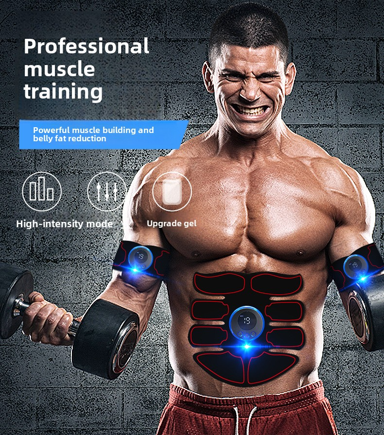 Intelligent remote control abdominal muscle patch home fitness equipment suitable for men and woman