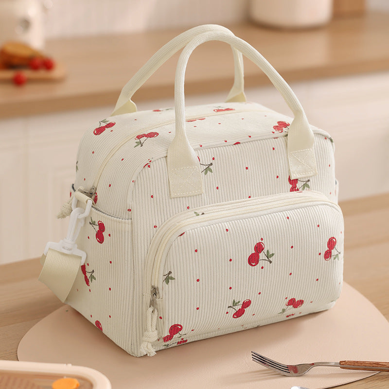 Lunch Bag Leopard Print Waterproof Eco-friendly Fashionable Cooler Bag