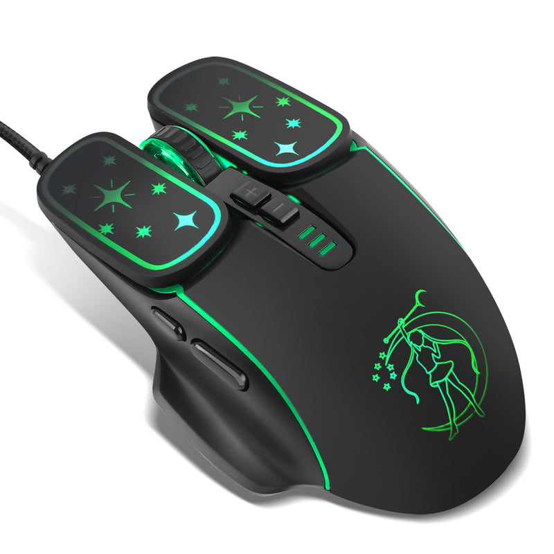Themed RGB Wired Gaming Mouse