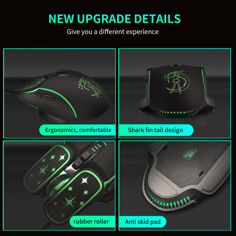 Themed RGB Wired Gaming Mouse