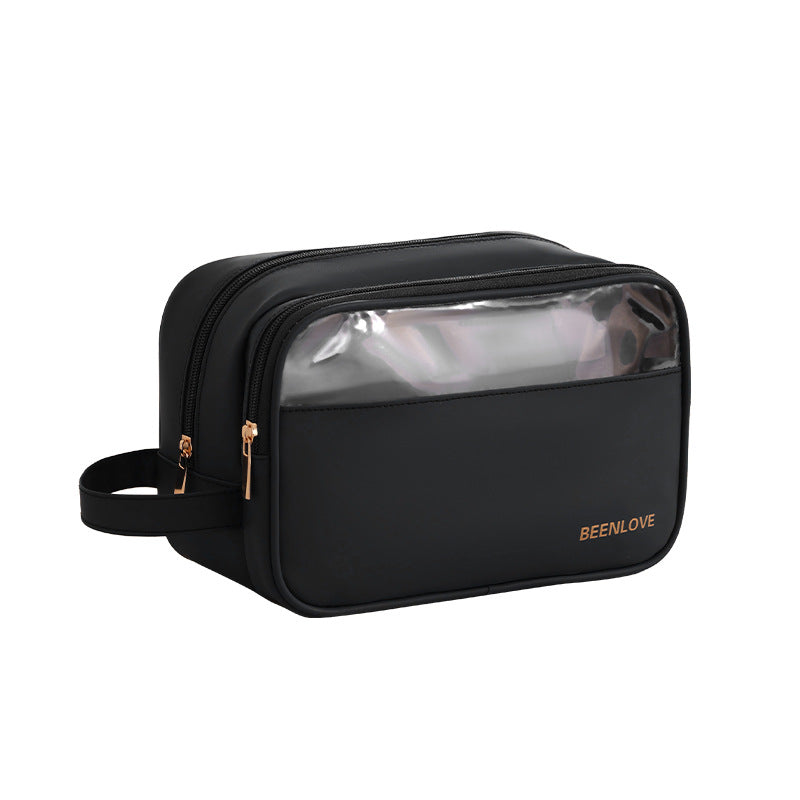 New Naisi Handheld Wet and Dry Wash Bag Makeup Bag Large Capacity Travel Divided Wash Bag