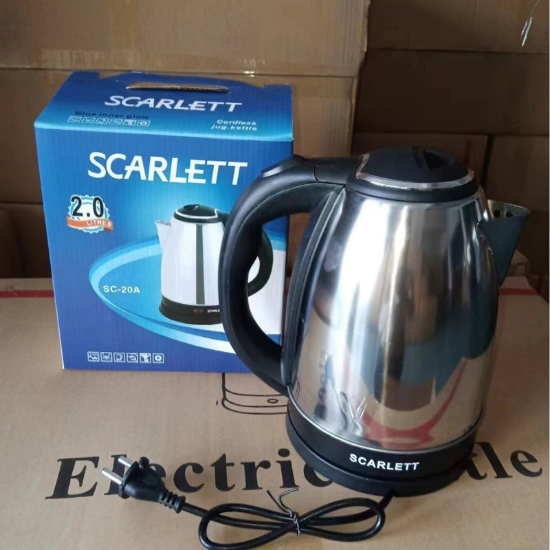 1.8L Electric Kettle with Auto Shut-Off & Boil-Dry Protection