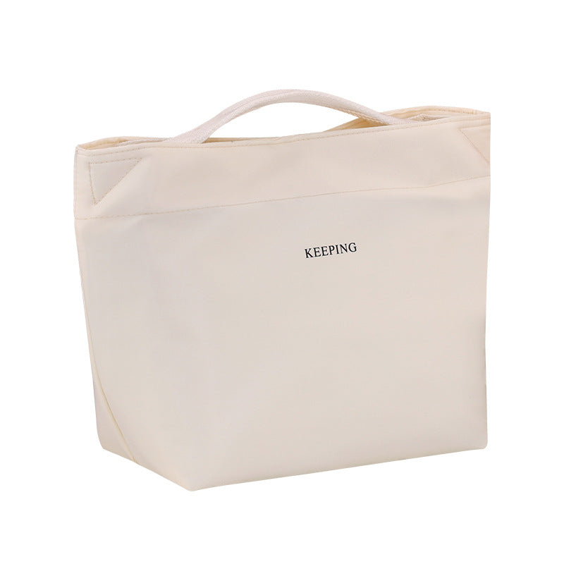 Portable Durable Eco-Friendly Oxford Lunch Box and Cooler Bag with Zipper Closure for 2 Persons Outdoor Use and Picnics