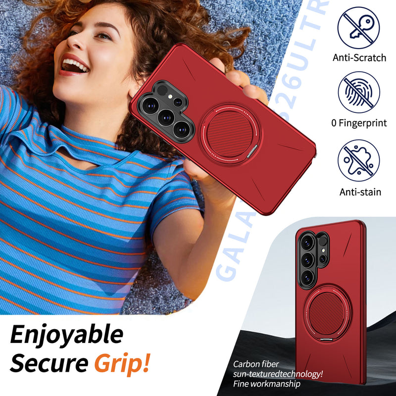 Samsung Galaxy S25 Ultra Plus Phone Case With S25 Edge Fe Super Magnetic TPU Anti Drop And Shockproof Protective Cover