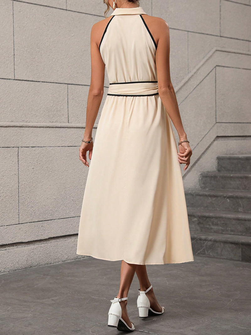 Fashionable Woman summer dress