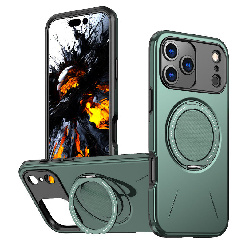 iPhone Case Rotating Bracket Magnetic Suction iPhone 15 Pro Max Anti Drop Protective Case