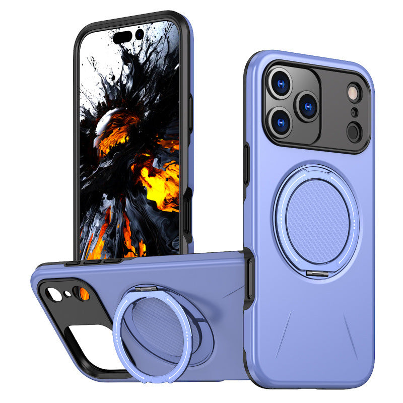 iPhone Case Rotating Bracket Magnetic Suction iPhone 16  Anti Drop Protective Case