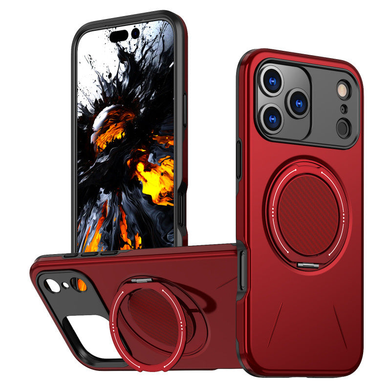 iPhone Case Rotating Bracket Magnetic Suction iPhone 15 Plus Anti Drop Protective Case