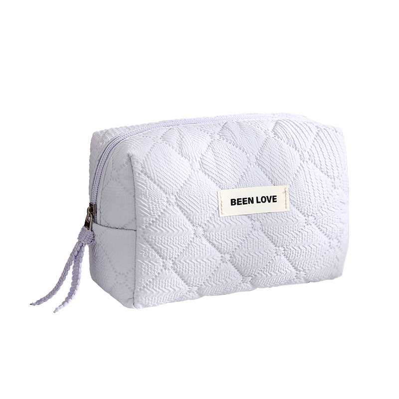 Luxury Travel Cosmetic Pouch Portable Storage Toiletries Bag