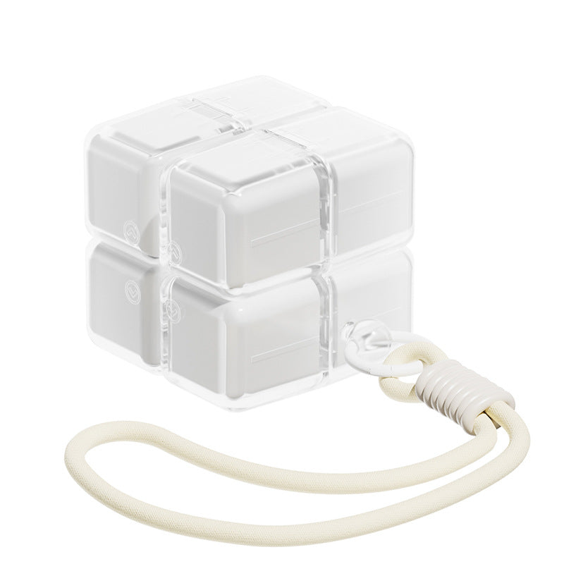 Rubik's Cube Portable Packaging Storage Box, 7-Day Weekly Portable Medication Storage Box
