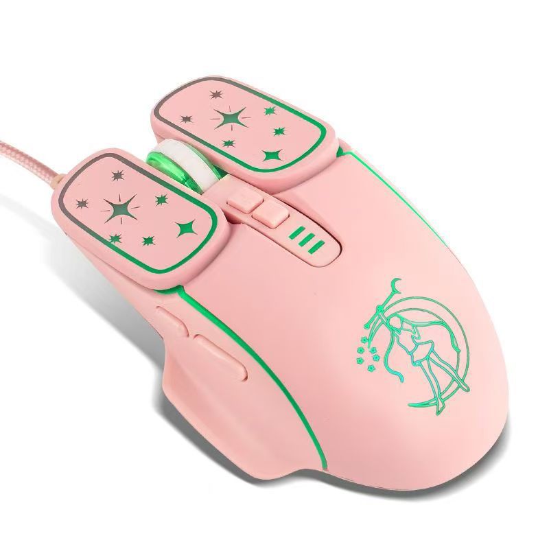 Themed RGB Wired Gaming Mouse
