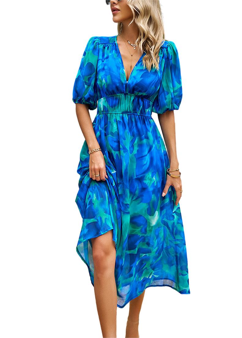 Fashionable Woman summer dress