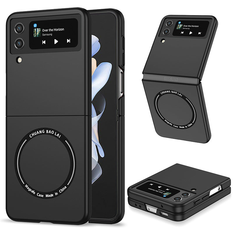 Magnetic Matte PC Folding Phone case for Samsung Galaxy Z Flip 7  case