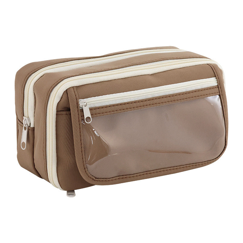 New Dolphin Pencil Case Large Capacity Pencil Box for Junior High School Children Boys and Girls