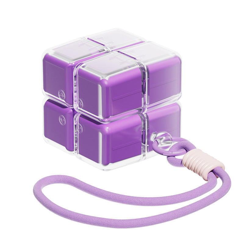 Rubik's Cube Portable Packaging Storage Box, 7-Day Weekly Portable Medication Storage Box