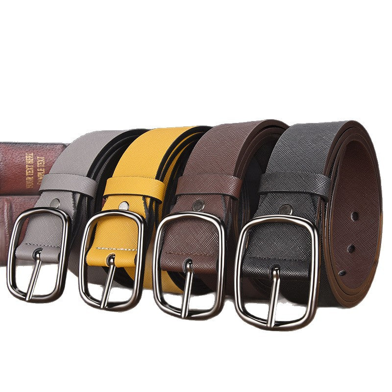 High Quality TPU Men's Belt Waterproof WearResistant Alloy Buckle Belt, Fashion Casual Jeans Belt for Men