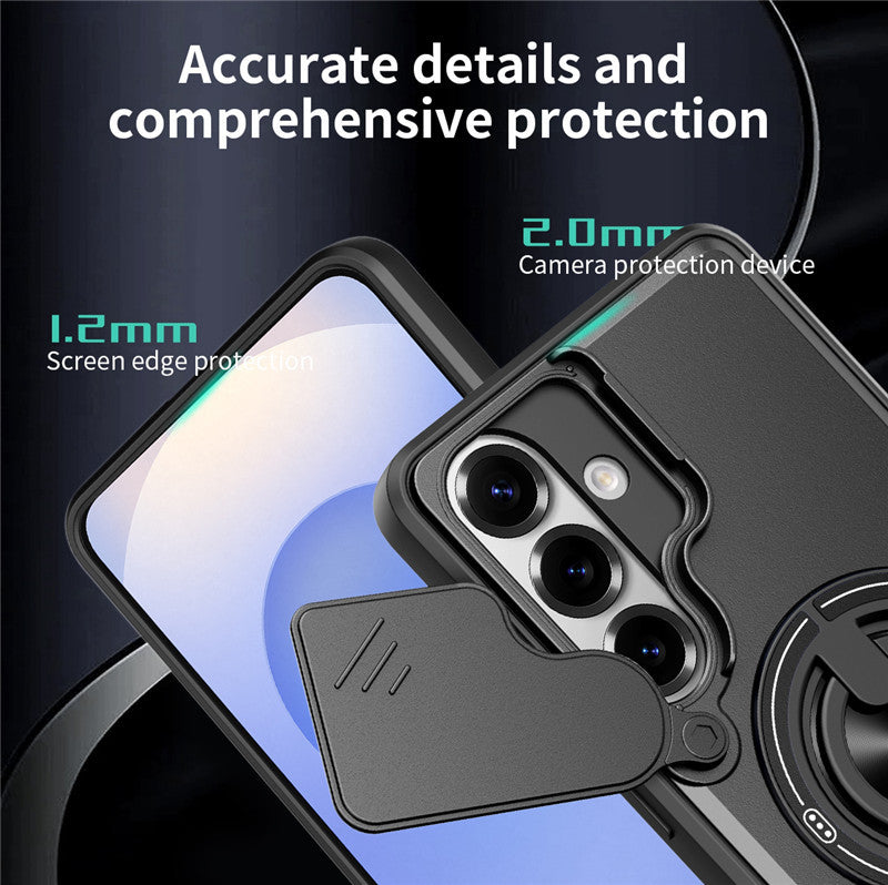 Samsung A36 A16 A15 A06 phone case holder M55 M54 Note 20 Ultra anti drop protective case