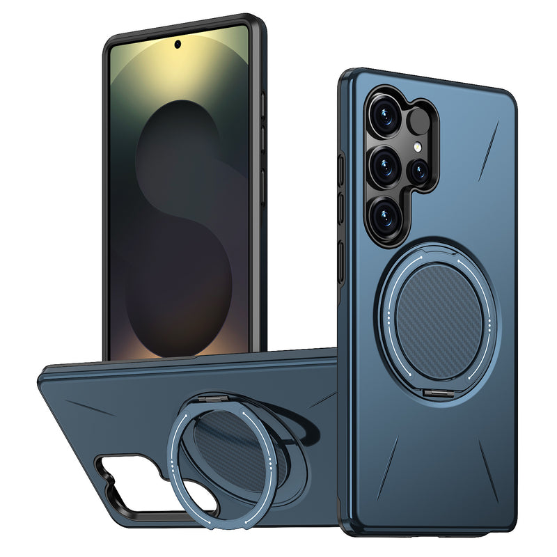 Super Magnetic PC TPU Anti Drop And Shockproof Protective Case For Samsung Galaxy S26 Ultra Plus Phone Holder