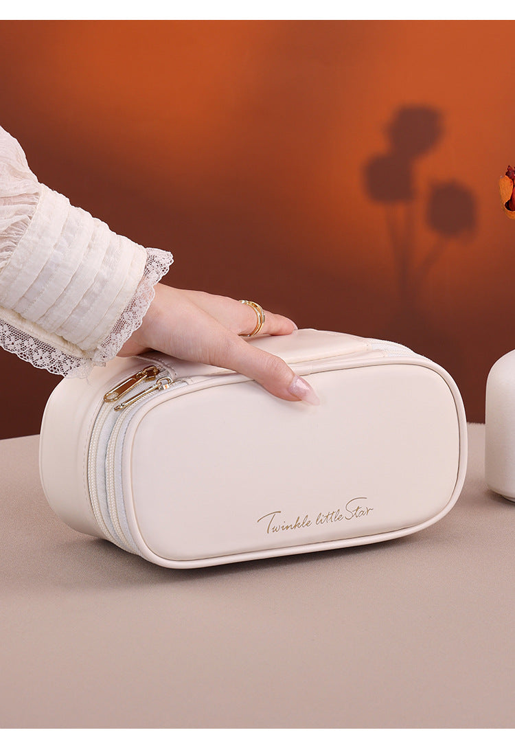 Water Resistant Portable Travel Cosmetic Organizer Case