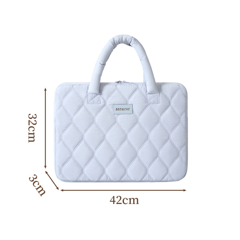 New Lightweight Puffy Laptop Briefcase MKW4361