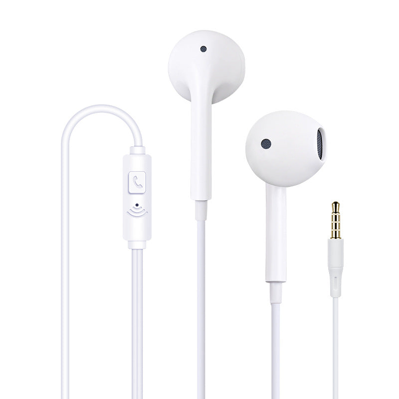 Ear earphones with microphone and remote control