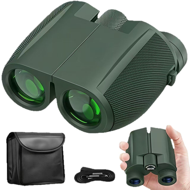 20x25 Compact Binoculars for Adults & Kids, High Power Waterproof Pocket Binoculars for Bird Watching, Hunting, Hiking, Travel