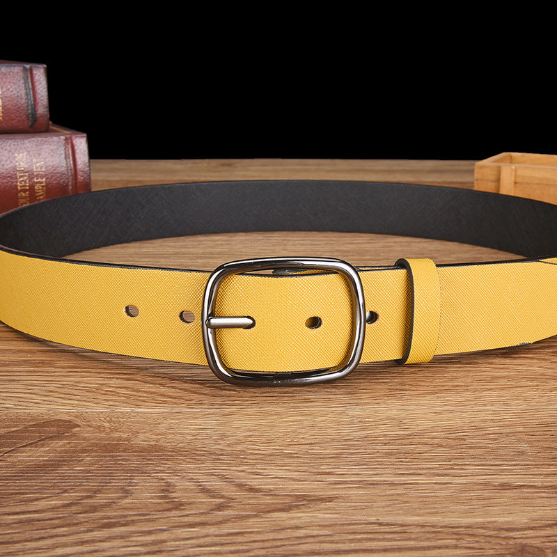 High Quality TPU Men's Belt Waterproof WearResistant Alloy Buckle Belt, Fashion Casual Jeans Belt for Men