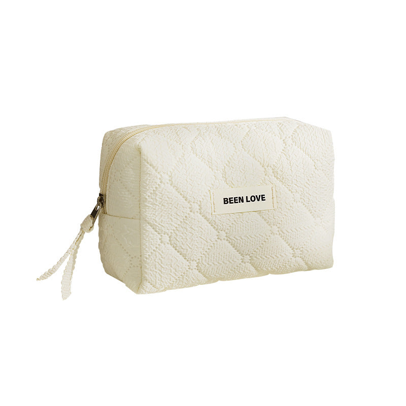 Luxury Travel Cosmetic Pouch Portable Storage Toiletries Bag