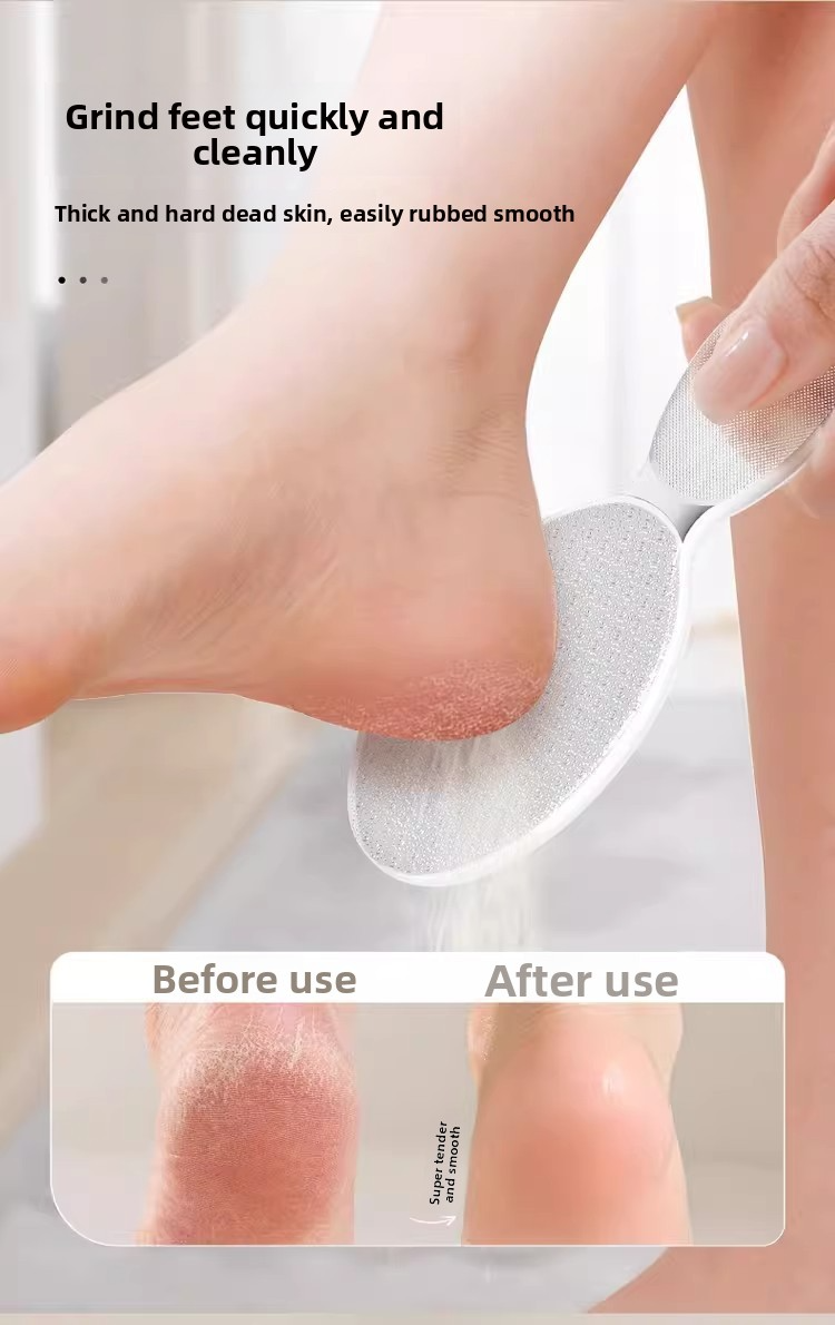 Nano glass heel peeling and foot repair tool, foot rubbing and grinding stone, gift box