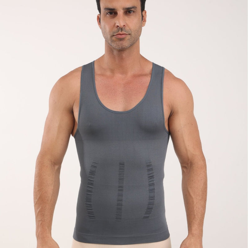 Fitness Exercise Coarse Thread Knitted Nylon Tight Training Outerwear Sleeveless High Elasticity I-Tank