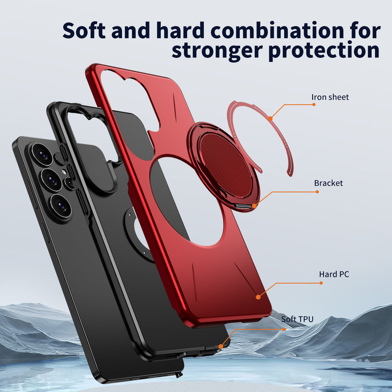 Samsung Galaxy S25 Ultra Plus Phone Case With S25 Edge Fe Super Magnetic TPU Anti Drop And Shockproof Protective Cover