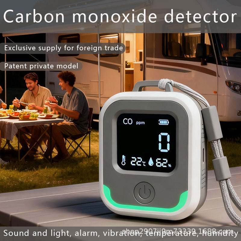 Portable Carbon Monoxide Detector, 3-in-1 CO Monitor