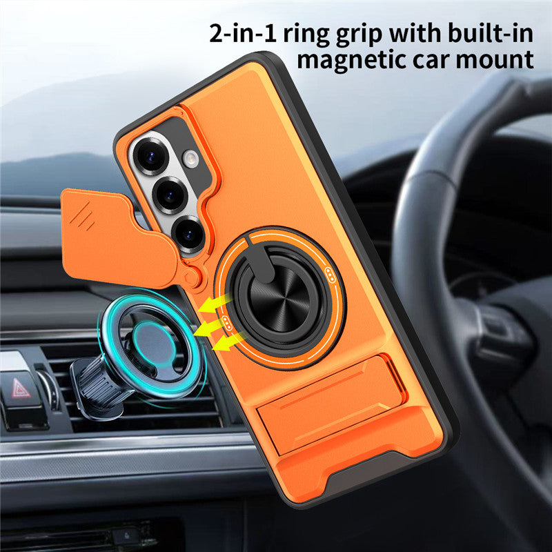 Samsung A36 A16 A15 A06 phone case holder M55 M54 Note 20 Ultra anti drop protective case