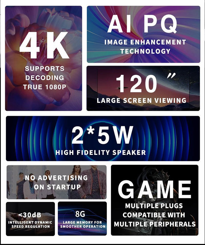 4K Smart Projector