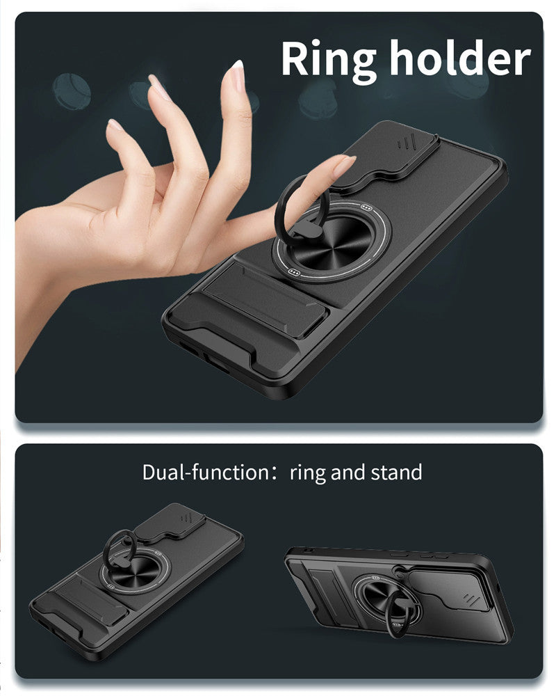 Samsung A57 A56 A55 A54 Rotating Stand Phone Case A37 A17 A07 Anti Drop Protective Cover