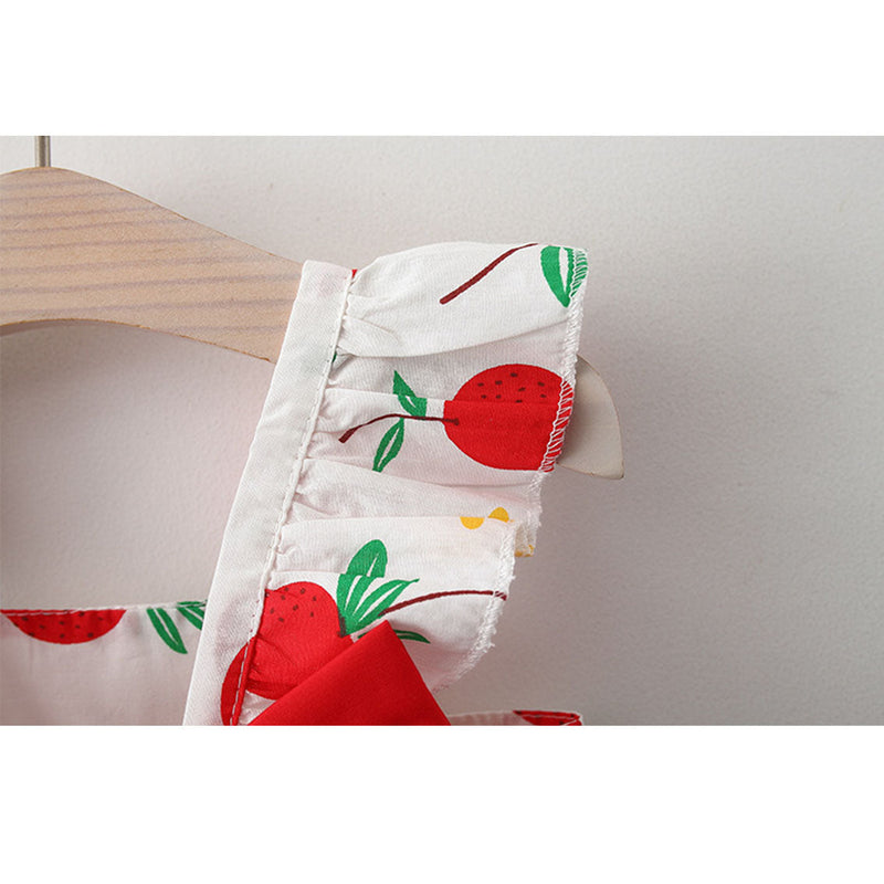 Princess camisole dress, baby cotton dress including Hat
