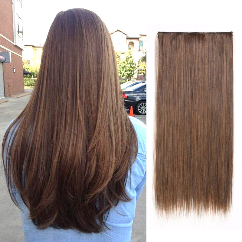Womans long straight synthetic wig -24 inches/60 centimeters
