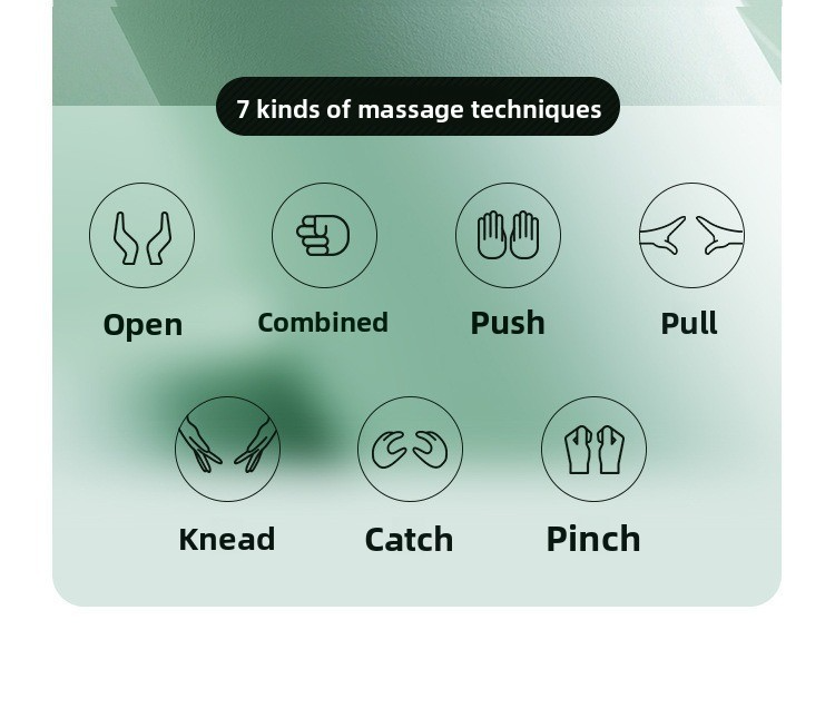 Intelligent mini meridian dredging vibration kneading scalp massage instrument