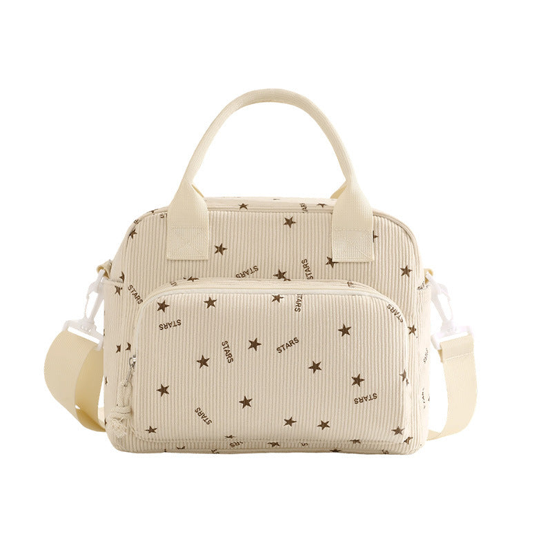 Lunch Bag Leopard Print Waterproof Eco-friendly Fashionable Cooler Bag