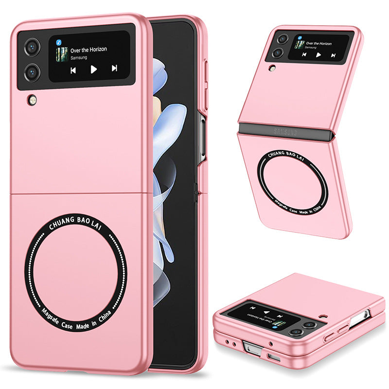 Magnetic Matte PC Folding Phone case for Samsung Galaxy Z Flip 7  case