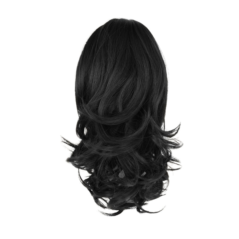 14 inch - wavy claw clip ponytail wig