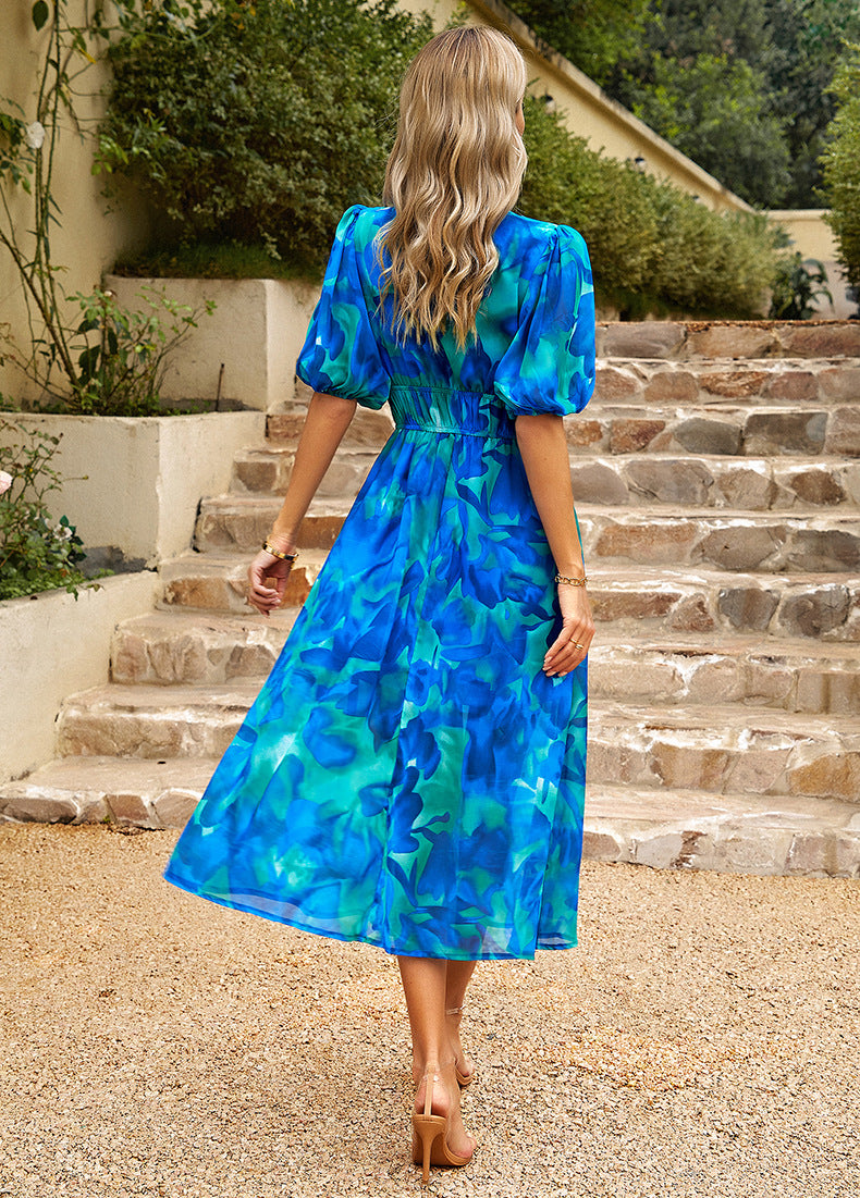 Fashionable Woman summer dress