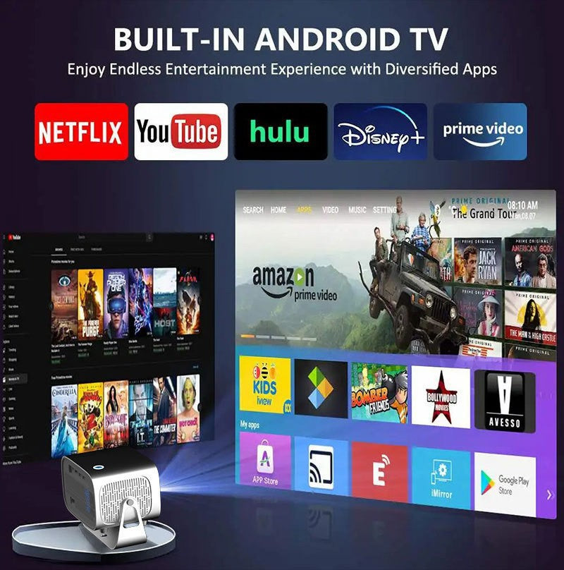 4K Smart Projector